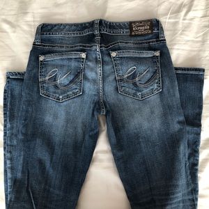 Express Jeans Size 6 regular Barely Boot Stella